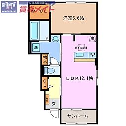 アンジェラ A 1階/-