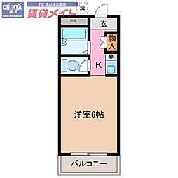 イースト 3階/-