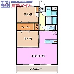 ライフコート南が丘 4階