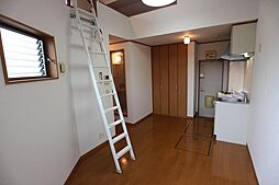 アリス・ガーデンS　駅４分　2F角部屋 2階ワンルームの室内