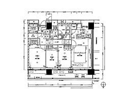 ザ・パークハウス晴海タワーズティアロレジデンス 3LDKの間取図画像