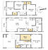 間取り：間取り図＊S=サービスルーム(納戸)