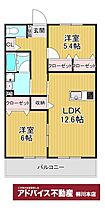 プリマヴェーラ西牟田 102 ｜ 福岡県筑後市大字西牟田（賃貸アパート2LDK・1階・60.06㎡） その2