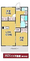 福岡県筑後市大字西牟田4314-11（賃貸アパート2LDK・1階・60.06㎡） その2