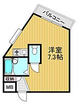 SENSE TONDABAYASHI  ｜ 大阪府富田林市川面町1丁目（賃貸マンション1R・3階・19.00㎡） その2