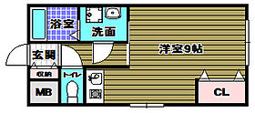 グレイス西山台  ｜ 大阪府大阪狭山市西山台3丁目（賃貸マンション1R・2階・25.74㎡） その2