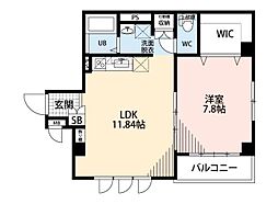 GranSALACASAFOREST 1LDKの間取図画像