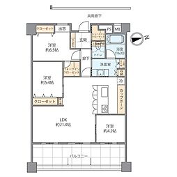 間取図画像 3LDK