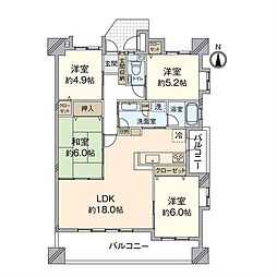 間取図画像 4LDK