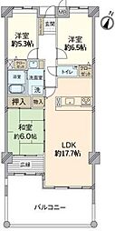間取図画像 3LDK