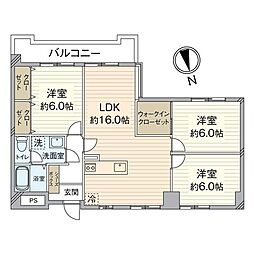 間取図画像 3LDK