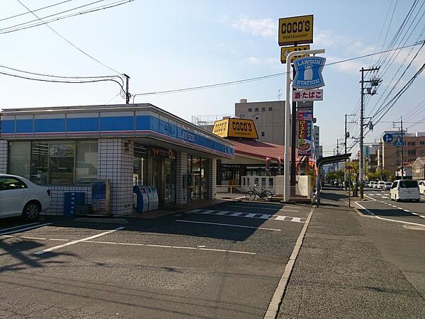 画像12:【コンビニエンスストア】ローソン 沖野上店まで425ｍ