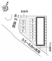 レオパレスプレミール 107 ｜ 広島県福山市山手町2丁目17-8（賃貸アパート1K・1階・23.74㎡） その3