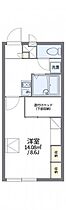 レオパレス竹寅 206 ｜ 広島県福山市神辺町大字新道上（賃貸アパート1K・2階・23.18㎡） その2