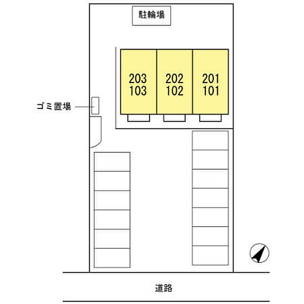 プエルト南蔵王 ｜広島県福山市南蔵王町5丁目(賃貸アパート1LDK・2階・47.01㎡)の写真 その3