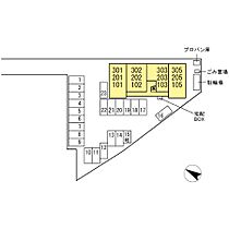 コーポ藤原V  ｜ 広島県福山市大門町津之下（賃貸アパート1LDK・3階・42.72㎡） その3