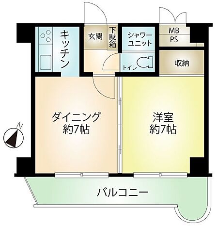 2K 間取り