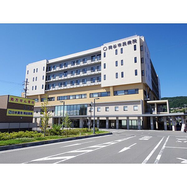 画像18:病院「岡谷市民病院まで1342ｍ」