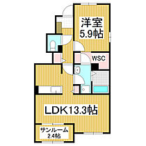 長野県塩尻市大字広丘野村（賃貸アパート1LDK・1階・51.78㎡） その2