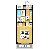 ニセンポストアイル 207 ｜ 長野県塩尻市大字広丘郷原（賃貸マンション1K・2階・26.70㎡） その2