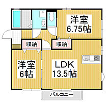 ロイヤルシャトー  ｜ 長野県岡谷市長地権現町1丁目（賃貸アパート2LDK・2階・60.55㎡） その2