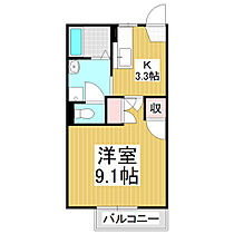 フレグランス　ベルフラワー  ｜ 長野県塩尻市大字広丘堅石（賃貸アパート1K・2階・28.24㎡） その2