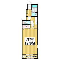 長野県塩尻市大字広丘高出（賃貸アパート1K・1階・40.07㎡） その2