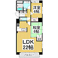 エクセルマンション九里巾2階7.5万円