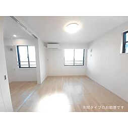 レザンベルジェ 2階1LDKのリビング/ダイニング