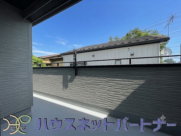 バルコニーを拡大表示