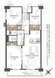 東武みよしみずほ台サンライトマンションB棟