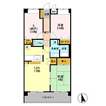 千葉県松戸市6-298（賃貸マンション2LDK・3階・66.78㎡） その2