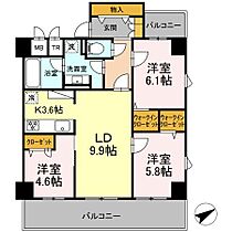 千葉県柏市小青田1丁目6-5（賃貸マンション3LDK・4階・70.46㎡） その1