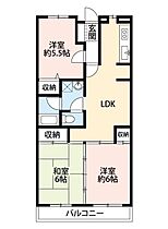 第6パールメゾン海老原 405 ｜ 千葉県柏市西原6丁目1-35（賃貸マンション3LDK・4階・59.40㎡） その2