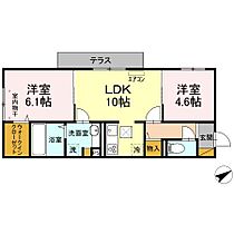 千葉県柏市大室3丁目21-4（賃貸アパート2LDK・1階・50.28㎡） その2