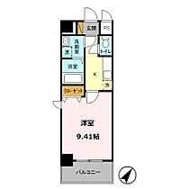 千葉県流山市南流山2丁目3-1（賃貸マンション1K・8階・31.19㎡） その2