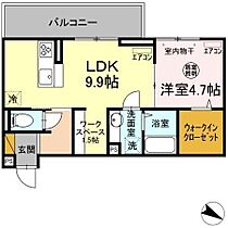 千葉県流山市南流山2丁目11-24（賃貸アパート1LDK・3階・40.39㎡） その2