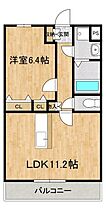 グリシーナおおたかIII 202 ｜ 千葉県流山市おおたかの森南1丁目8-2（賃貸マンション1LDK・2階・41.95㎡） その2