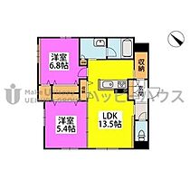 S-room曰佐 1階部分 ｜ 福岡県福岡市南区曰佐５丁目14-3（賃貸アパート2LDK・1階・61.64㎡） その2