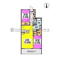 (仮称)プレアev塔原東3丁目 303 ｜ 福岡県筑紫野市塔原東３丁目497-1（賃貸マンション2LDK・3階・66.47㎡） その2