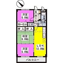 レスピーザII 401 ｜ 福岡県大野城市曙町３丁目2-1（賃貸マンション3LDK・4階・67.30㎡） その2