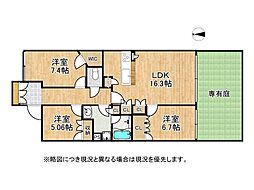 間取図画像 3LDK