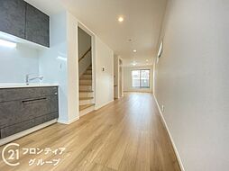 神戸市須磨区村雨町6丁目　新築一戸建て 3LDKのリビング/ダイニング