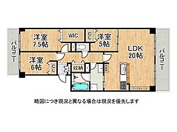 間取図画像 3SLDK