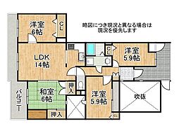 間取図画像 4LDK