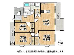間取図画像 3LDK