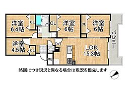 間取図画像 4LDK