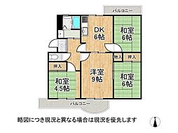 間取図画像 4DK
