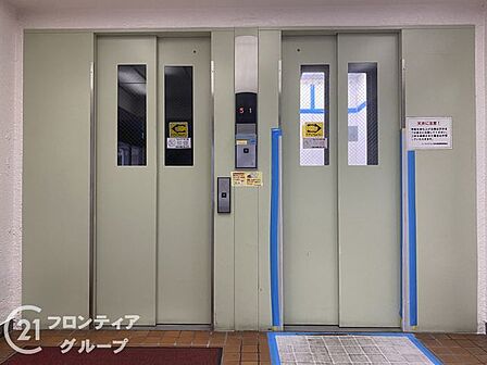エレベーター2基完備!お荷物の多い日やベビーカーなどの移動も楽々