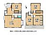 間取り：約15.5帖を中心に全室6帖以上を確保。南西向きのリビングで明るく、家族それぞれの個室もゆったり使える4LDKです